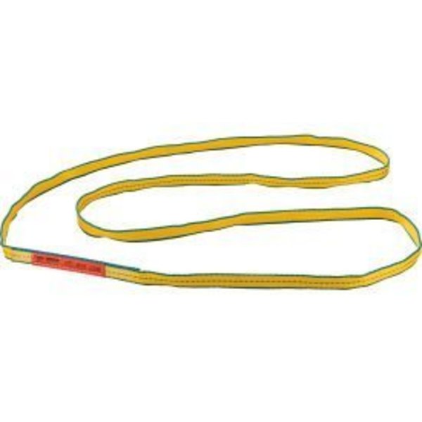 Global Equipment Poly Web Sling, HD, Endless w/ Durable Edge, 6Ft L-3200/2500/6400 Lbs Cap JLEN1801TFX6